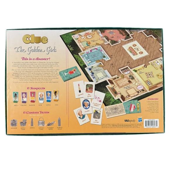 Hasbro Clue the Golden Girls Edition 2017 Great Condition Complete - Picture 4 of 4